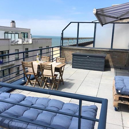 Seaview Penthouse Leilighet Oostende Eksteriør bilde