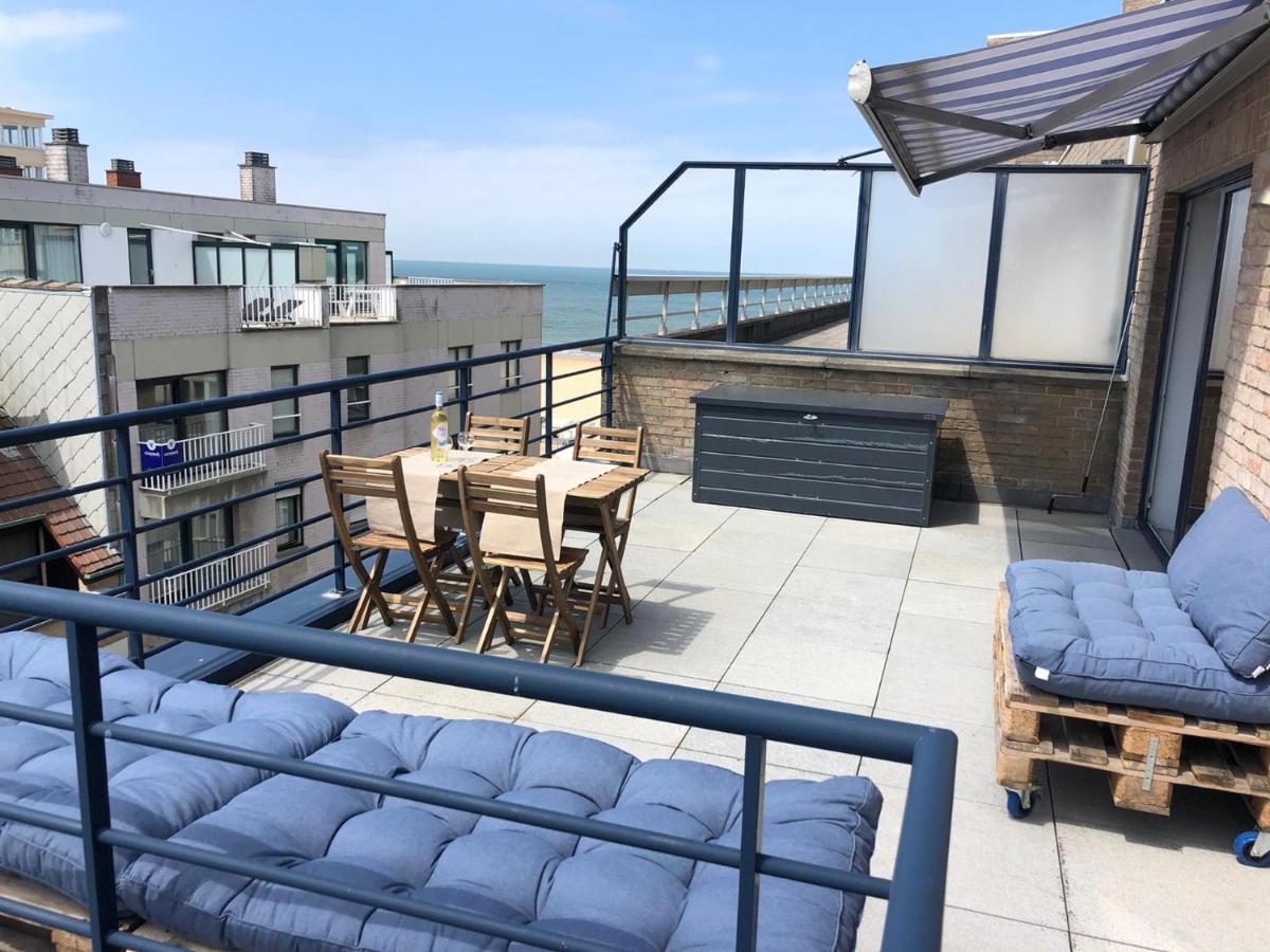 Seaview Penthouse Leilighet Oostende Eksteriør bilde